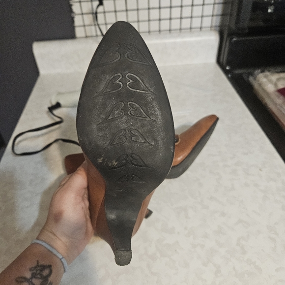 VINTAGE BACI HEELS SIZE 7.5 - Picture 6 of 9